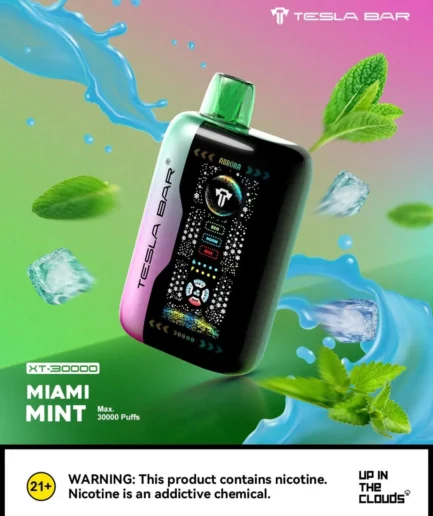 Tesla Bar Miami Mint 30000puffs 20mg