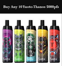 Buy Any 10 Yuoto Thanos 5000pfs in 250Aed
