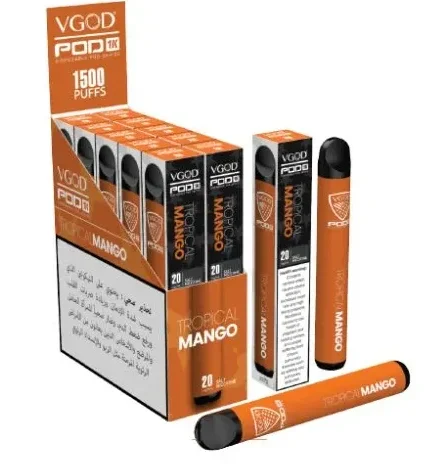TROPICAL MANGO by 1k VGOD 1500 puffs - 20mg