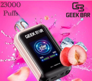 Geek Bar Watt Juicy Peach Ice 23000pfs 5%