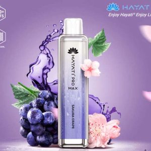 Hayati Pro Max Sakura Grape 4000pfs 2%