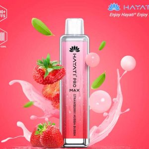 Hayati Pro Max STRAWBERY HUBBA HUBBA 4000pfs 2%