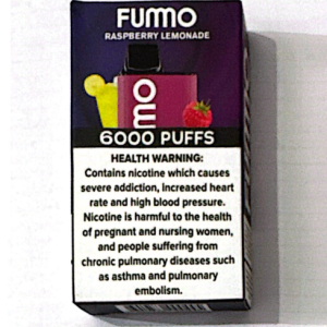 Raspberry Lemonade Fumo King 6000pfs