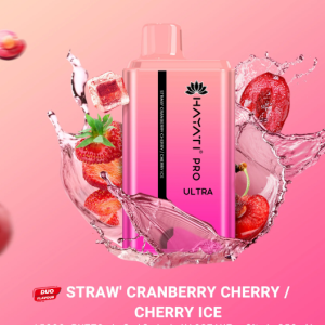 Hayati Pro Ultra Straw Cranberry Cherry / Cherry Ice 15000pfs 2%