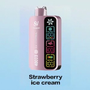 Silvaper Strawberry Ice Cream 40000puffs 20mg