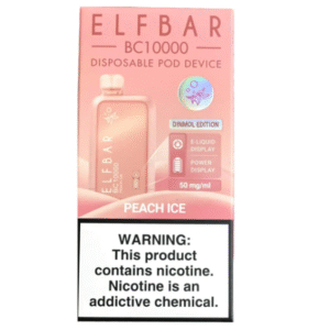 ELFBAR Peach Ice 10k puffs 50mg