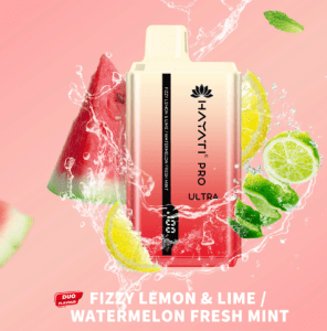 Hayati Pro Ultra Frizzy Lemon lime / Watermelon Fresh Mint15000pfs 2%
