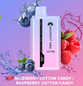 Hayati Pro Ultra Blueberry Cotton Candy / Raspberry Cotton Candy 15000pfs 2%