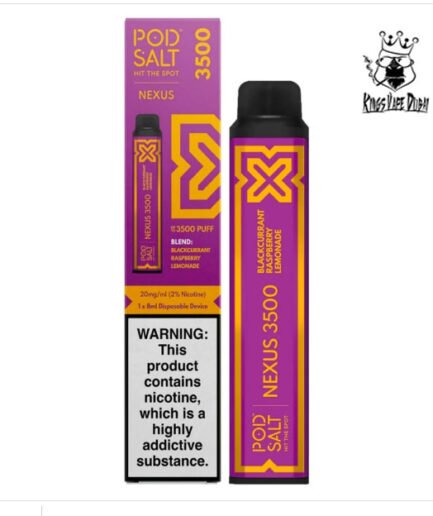 NEXUS Blackcurrant Raspberry Lemonade 3500Pfs