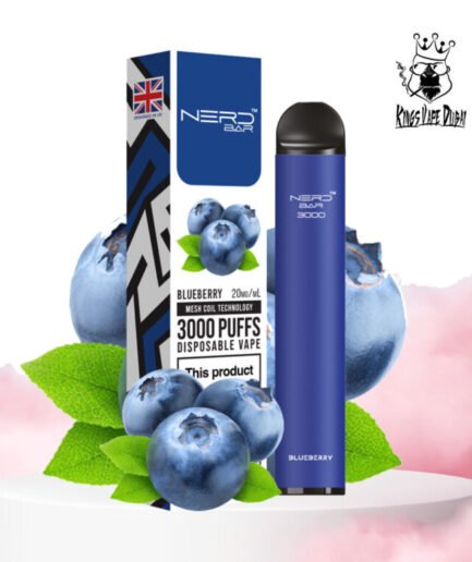 NERD BAR Blueberry Ice 3000pfs 20mg