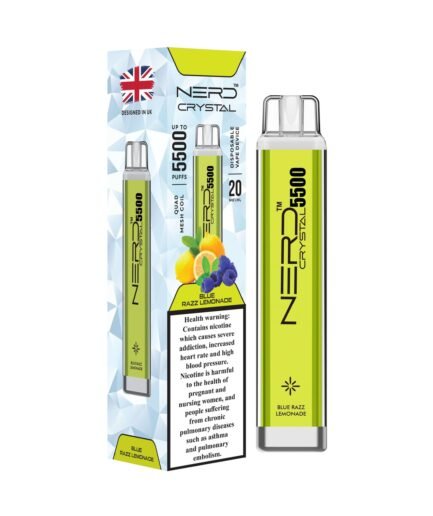 NERD Crystal Blue Razz Lemonade 55000pfs 20mg