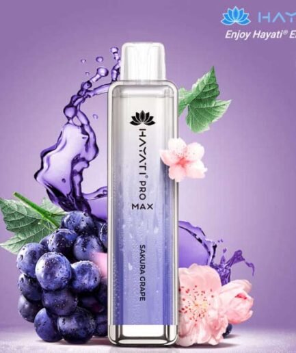 Hayati Pro Max Sakura Grape 4000pfs 2%