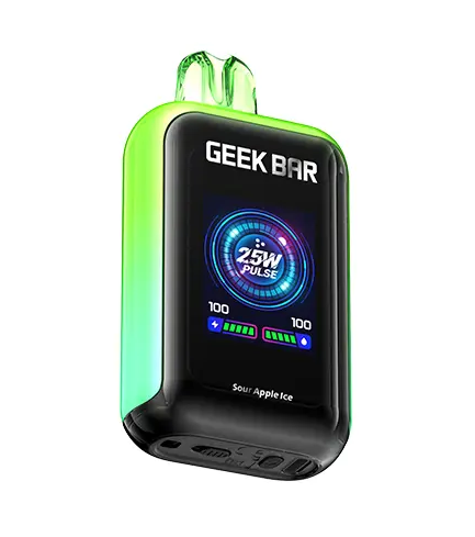 Geek Bar Watt Sour Apple Ice 23000pfs 5%