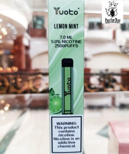 Yuoto xxl Lemon Mint 2500puffs