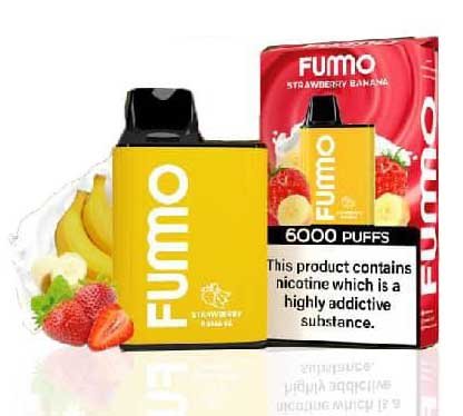 Strawberry Banana Fumo King 6000pfs