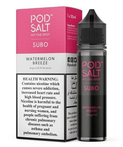 Pod Salt Subo Watermelon Breeze 3mg/50ml