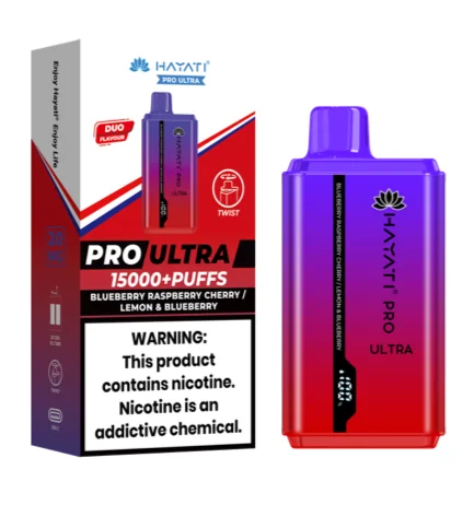 Hayati Pro Ultra Blueberry Raspberry Cherry/Lemon & Blueberry 15000pfs 2%