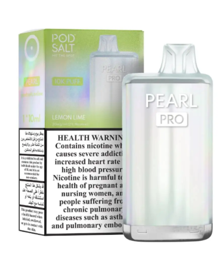 POD SALT PEARL PRO Lemon Lime 10000pfs 2%