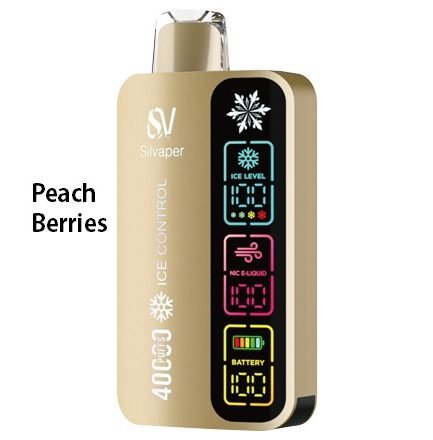 Silvaper Peach Berries 40000puffs 20mg