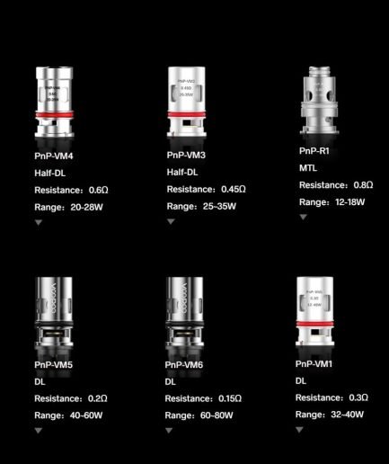 Voopoo pnp coils - 0.2 ohm PnP-VM5 Coil