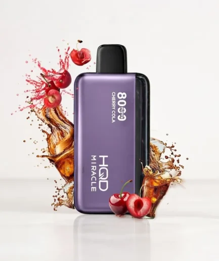 HQD Miracle Cherry Cola 8000pfs 0mg