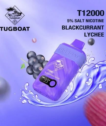 TUGBOAT T12000 Blackcurrant Lychee