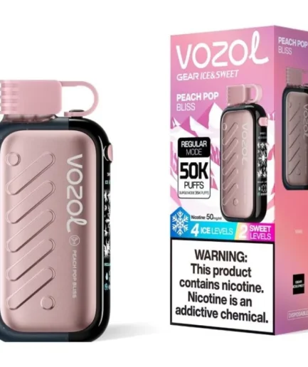 Vozol Gear Ice Peach Pop Bliss 50k pfs