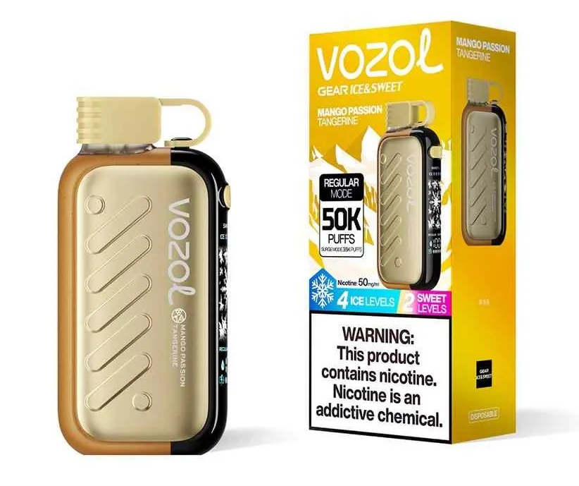 Vozol-Gear-Ice-Sweet-50000-Puffs-50MG-Disposable-Vape-in-Dubai-Sweet-Mango-Passion-Tangerine