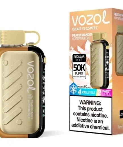 Vozol Gear Ice Peach Mango Watermelon 50k pfs