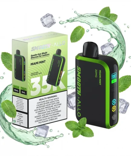Smooth Allo Miami mint 35kpuffs 20MG