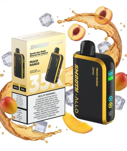 Smooth Allo Peach Mango 35kpuffs 20MG