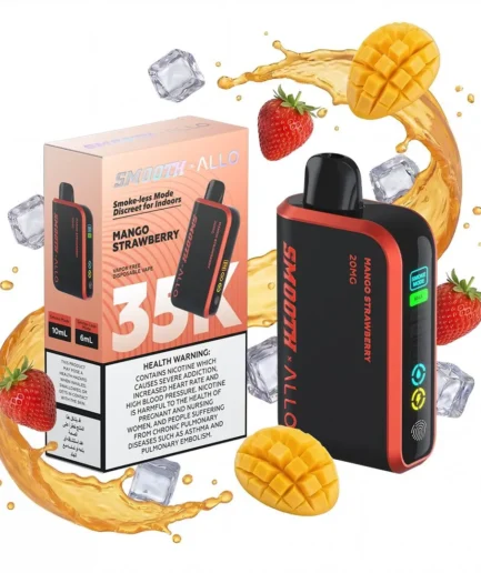 Smooth Allo Mango Strawberry 35kpuffs 20MG