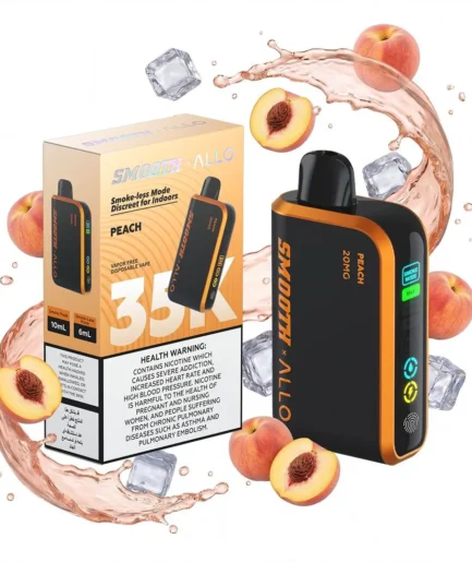 Smooth Allo Peach 35kpuffs 20MG