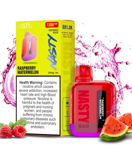 NASTY BAR Raspberry Watermelon DX 1.2K