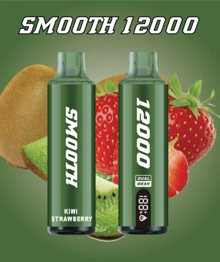 Smooth Strawberry Kiwi 12000puffs 2%