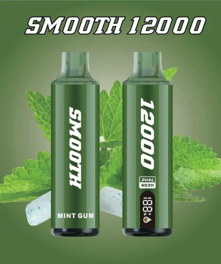 Smooth Mint Gum 12000puffs 2%