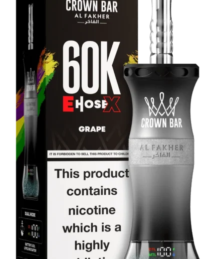 Crown Bar Grape 60K puffs
