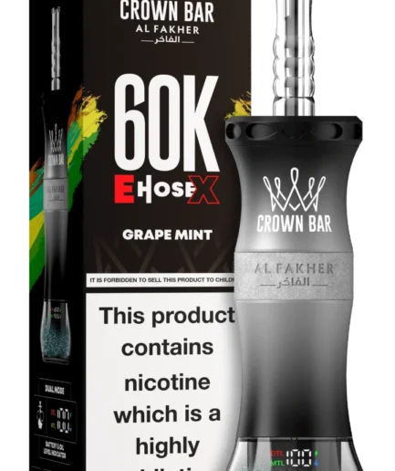 Crown Bar Grape Mint 60K puffs