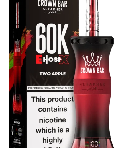 Crown Bar Two apple 60K puffs