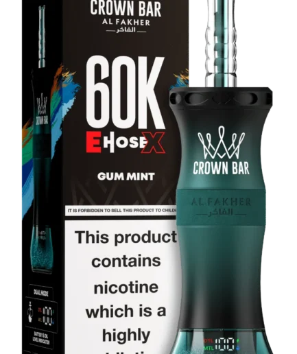 Crown Bar Gum Mint 60K puffs
