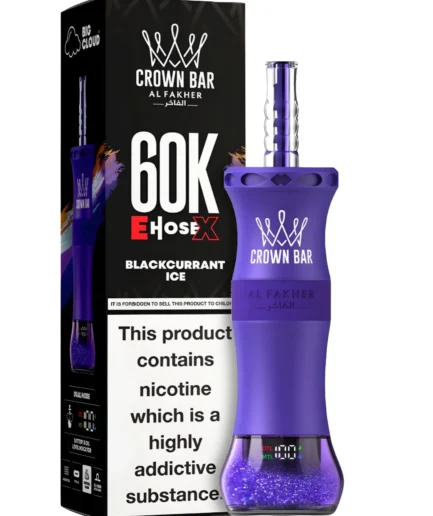 Crown Bar Blackcurrant Ice 60K puffs