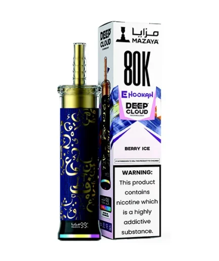 MAZAYA E-Hookah Berry Ice 80kPuffs