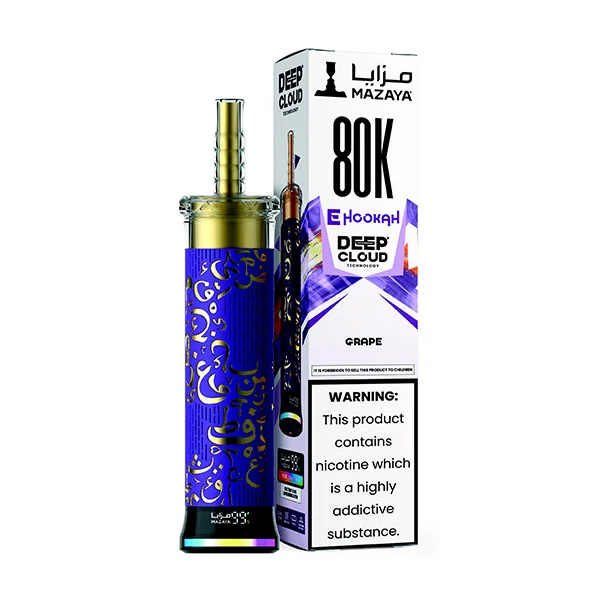 MAZAYA E-Hookah Grape 80kPuffs