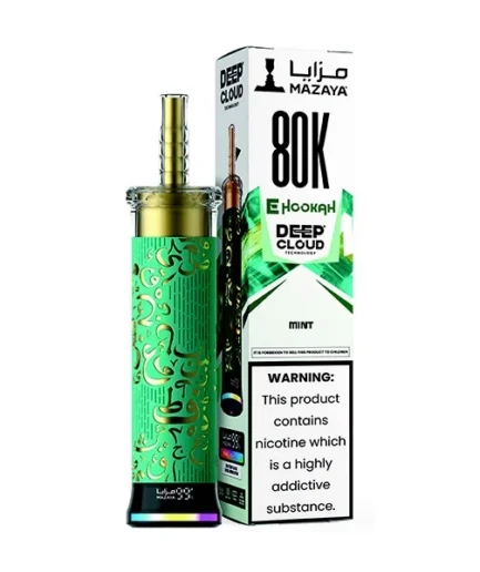 MAZAYA E-Hookah Mint 80kPuffs