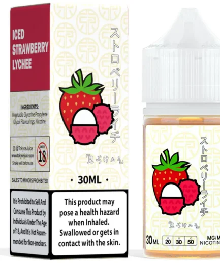 Tokyo Iced Strawberry Lychee 30mg